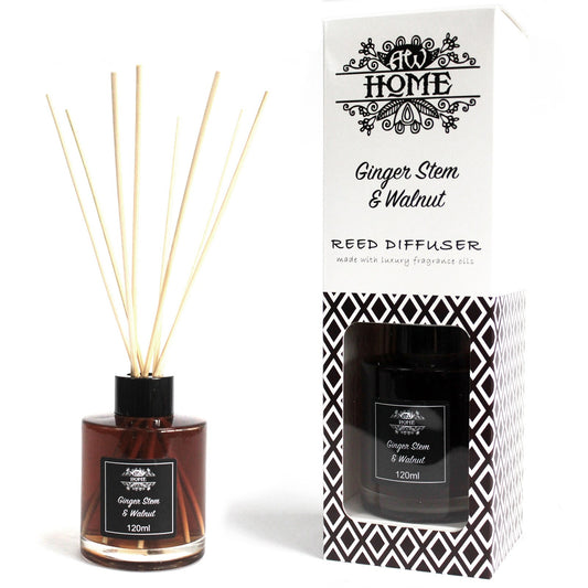 Reed Diffuser - Ginger Stem & Walnut