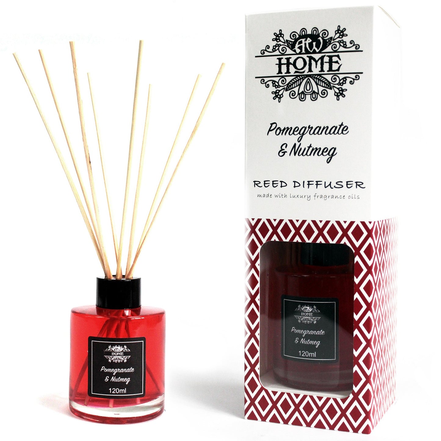 Reed Diffuser -  Pomegranate & Nutmeg