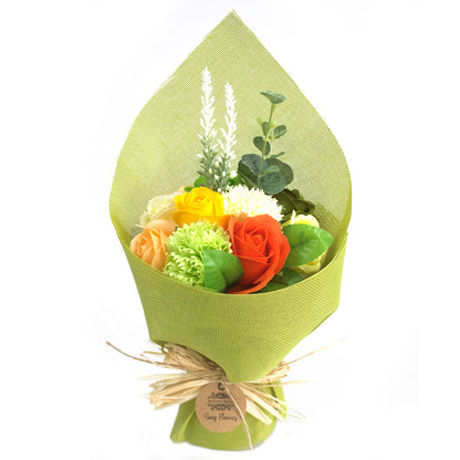 Bouquet Soap Flower - Green Yellow