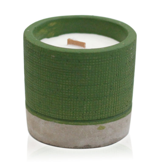 Green Sea Moss and Herbs Wooden Wick Candle