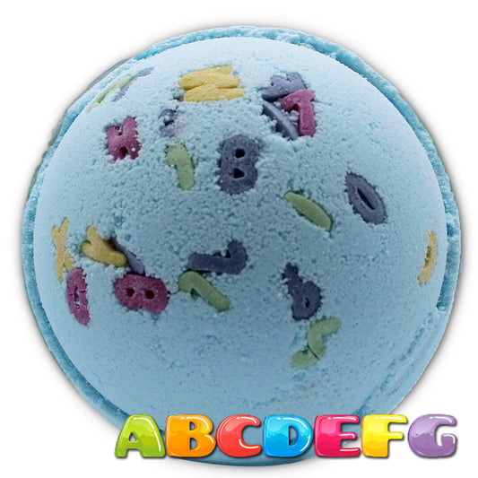 Alphabet Bath Bomb - Pomegranate & Cassis