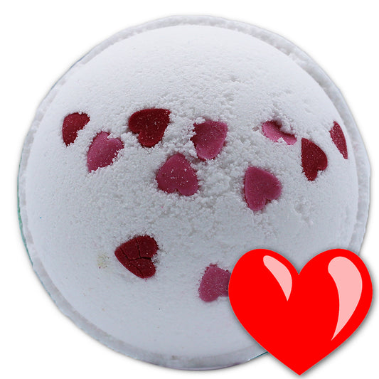 Love Hearts Bath Bomb - Wild Flowers