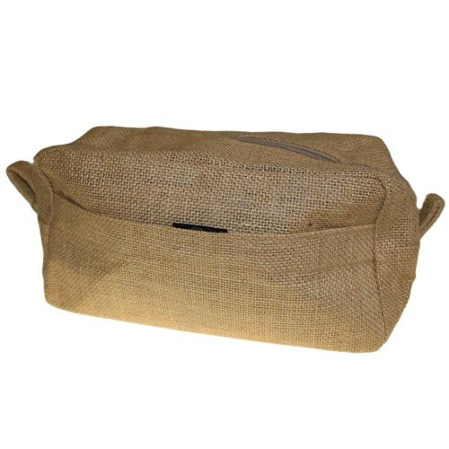 Jute Toiletry Bag - Natural