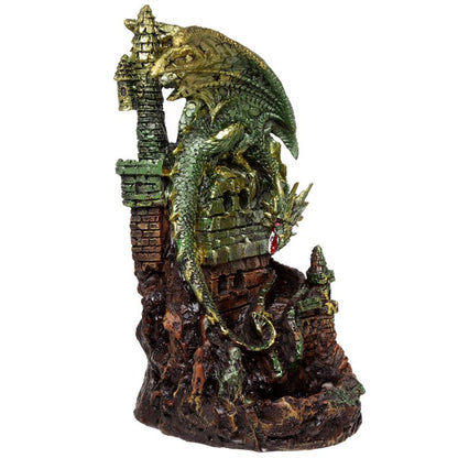 Dragon Castle LED Backflow Incense Burner