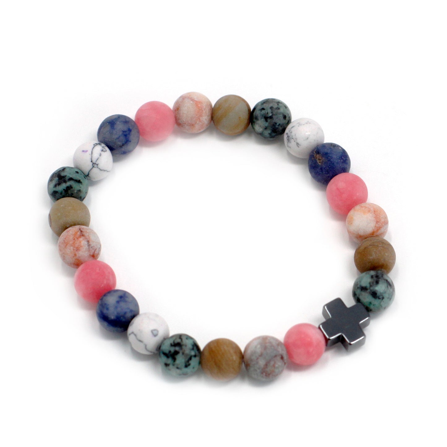 Gemstones Friendship Bracelets - Rainbow Gemstones