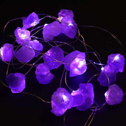 Gemstone Enchantment Lights - Amethyst