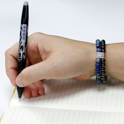 Magnetic Gemstone Bracelet - Sodalite