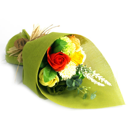 Bouquet Soap Flower - Green Yellow