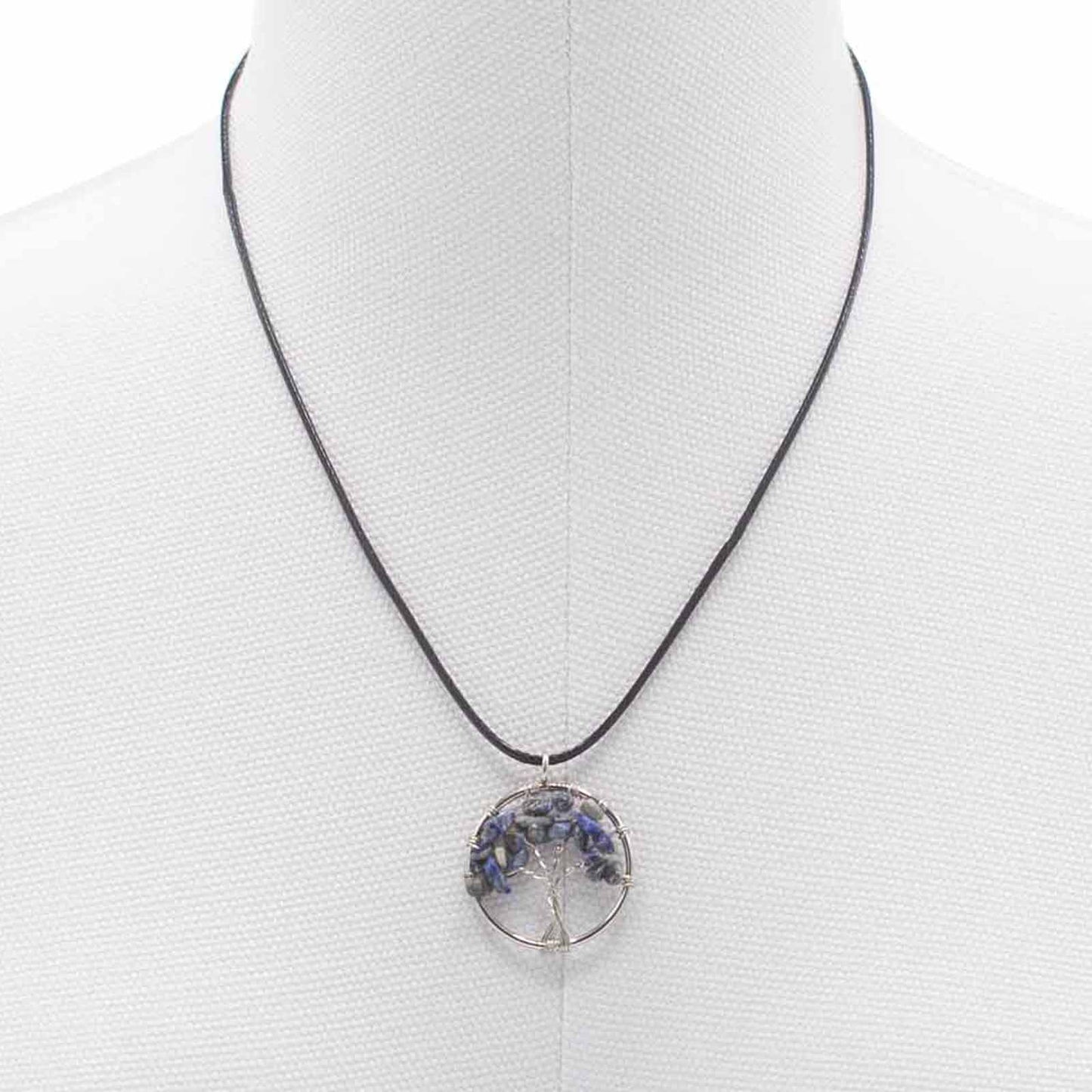 Tree of Life Pendant - Sodalite