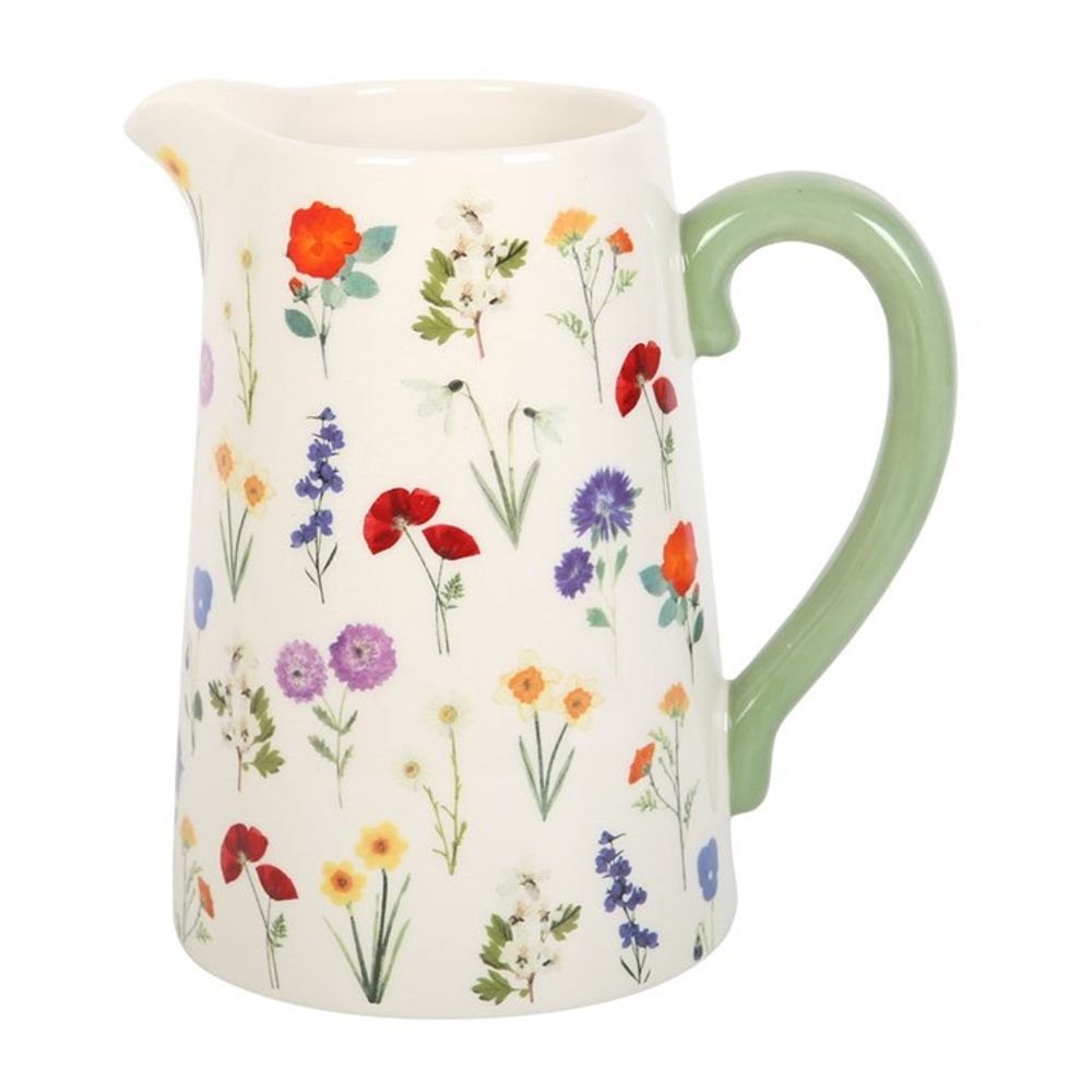 Wildflower Ceramic Flower Jug - 17cm