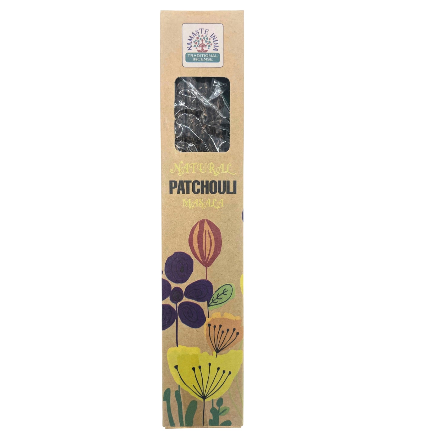 Botanical Masala Natural Incense Sticks - Patchouli