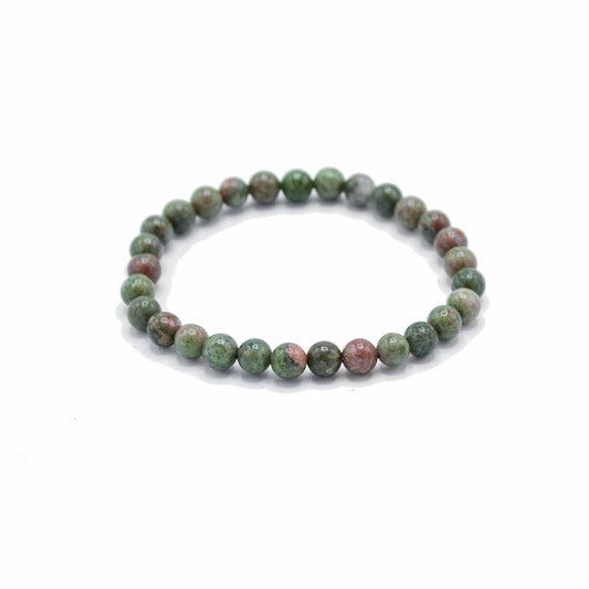 Green Jasper Gemstone Manifestation Bracelet