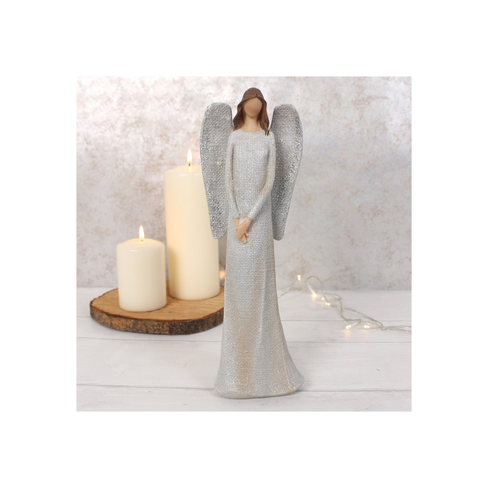 Aurora Large Angel Ornament - Heavenly Elegance - thesoulmindspirit