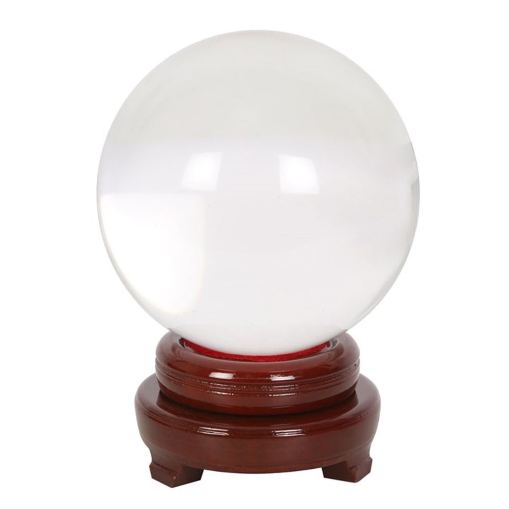 15cm Crystal Ball with Stand for Divine Insights - thesoulmindspirit