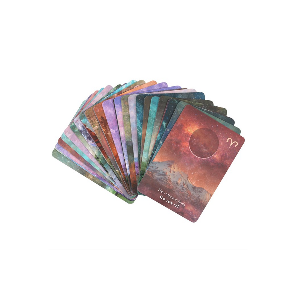 Moonology Manifestation Oracle Cards Harness Lunar - Thesoulmindspirit