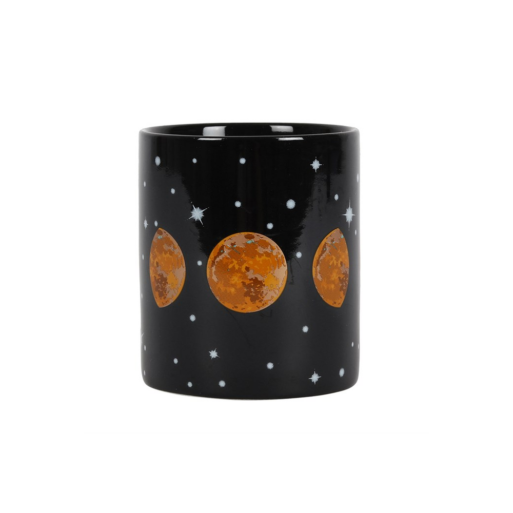 Moon Phases Ceramic Mug - Sip Celestial Harmony - Thesoulmindspirit 