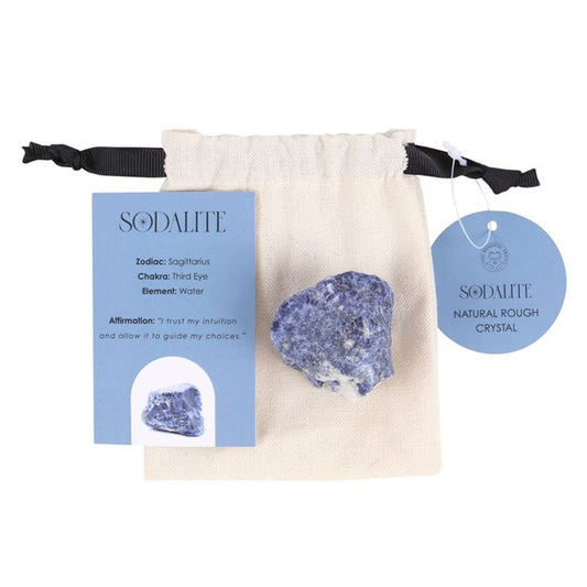 Sodalite Healing Rough Crystal - Find Inner Peace - Thesoulmindspirit