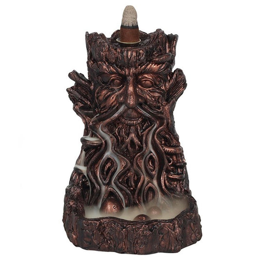 Bronze Effect Tree Man Backflow Incense Burner - Thesoulmindspirit