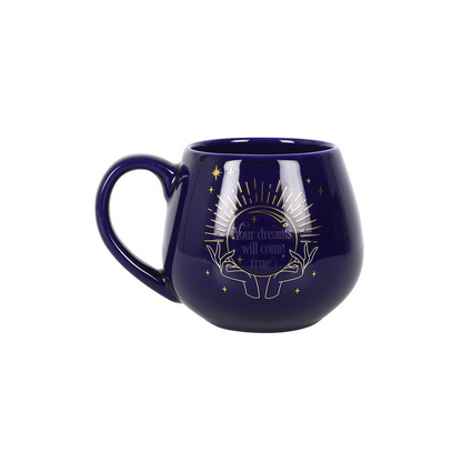 Blue Fortune Teller Color Changing Mug Unveil - thesoulmindspirit