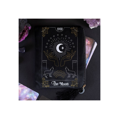 The Moon Tarot Card Zippered Bag design - Thesoulmindspirit