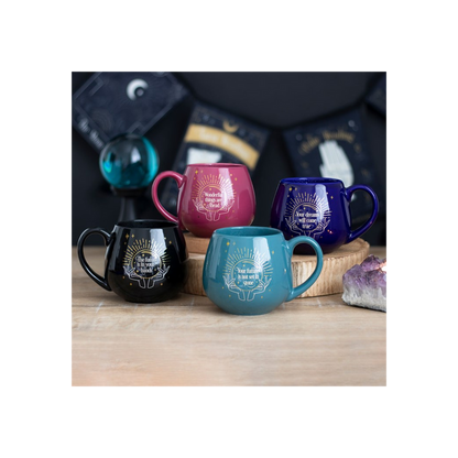 Blue Fortune Teller Color Changing Mug Unveil - thesoulmindspirit