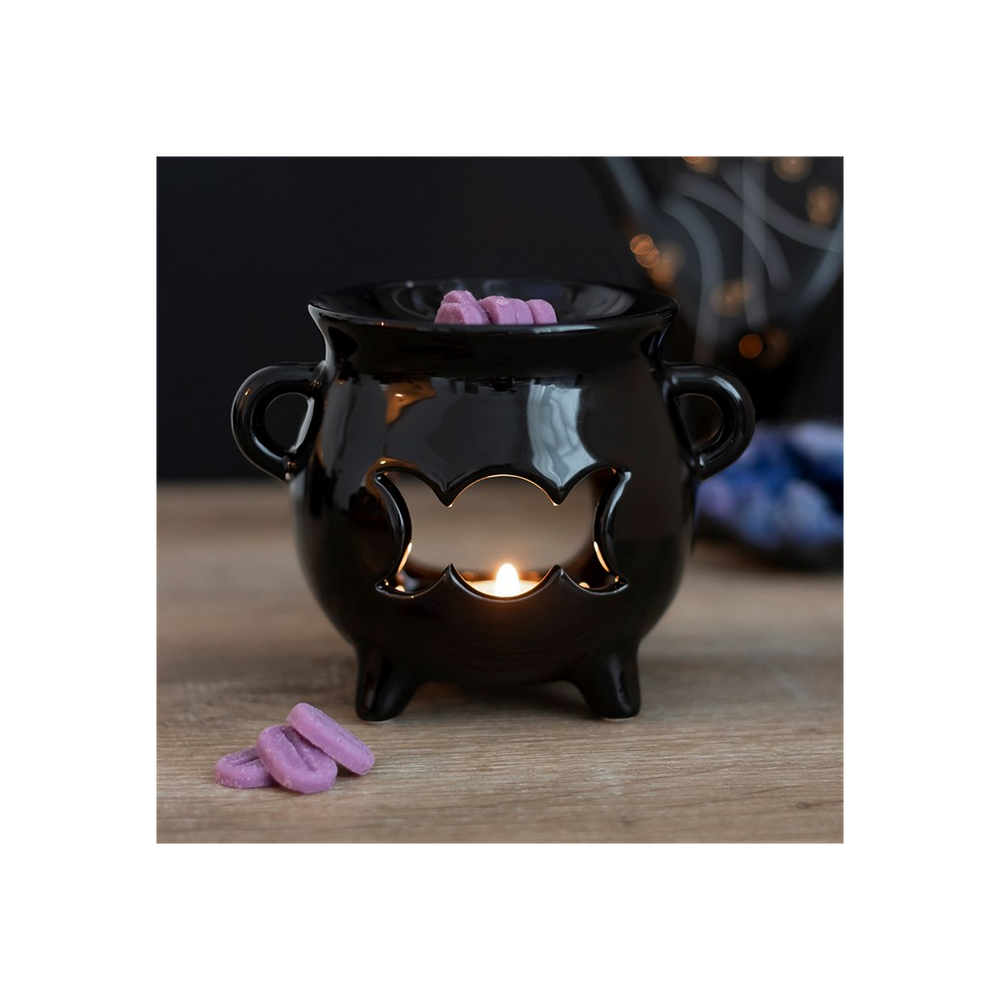 Triple Moon Cauldron Oil Burner Home Decor - Thesoulmindspirit