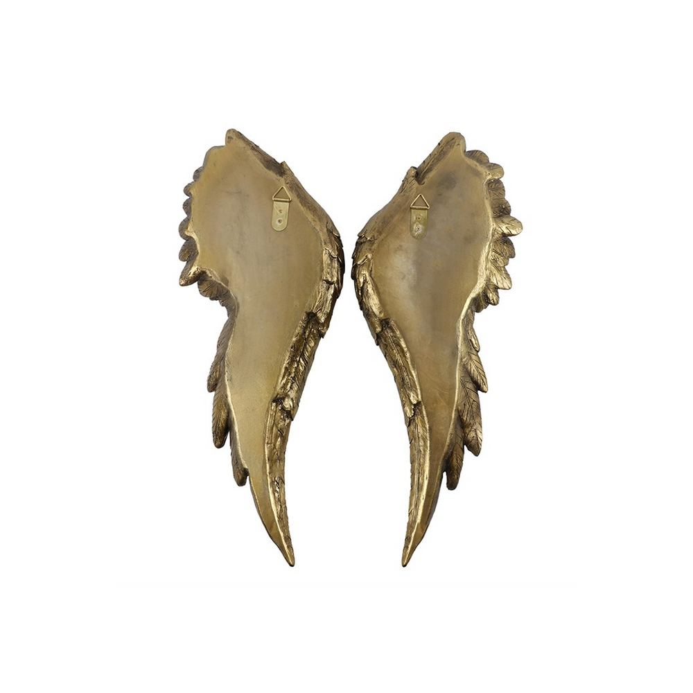 Large Antique Gold Angel Wings - Timeless Elegance - Thesoulmindspirit