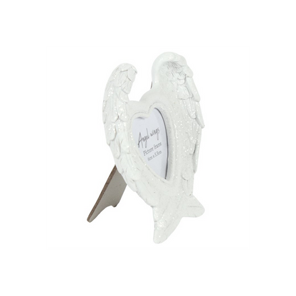 Glitter Angel Wing Photo Frame - Cherish Moments - Thesoulmindspirit