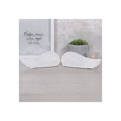 Set of 2 Glitter Standing Angel Wings - Thesoulmindspirit