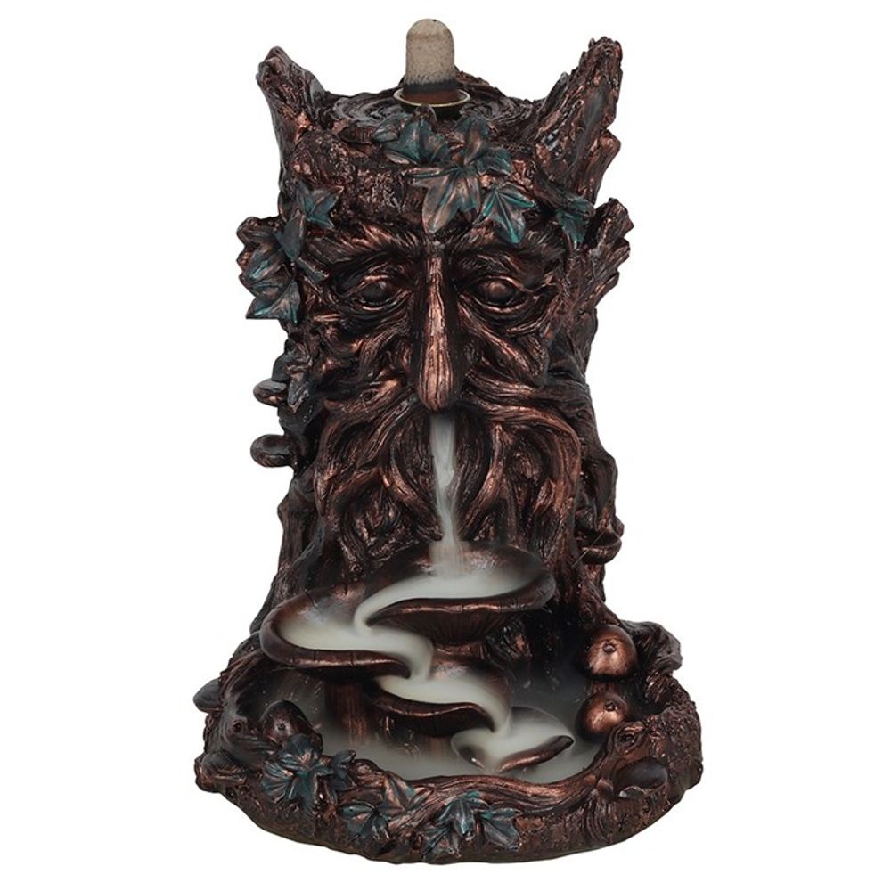 Bronze Effect Tree Man Backflow Incense Burner - Thesoulmindspirit