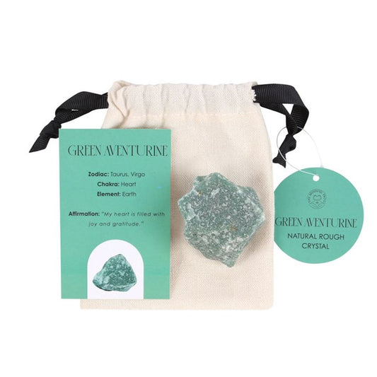 Green Aventurine Healing Rough Crystal  Energy - Thesoulmindspirit