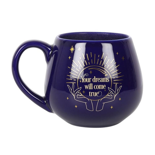 Blue Fortune Teller Color Changing Mug Unveil - thesoulmindspirit