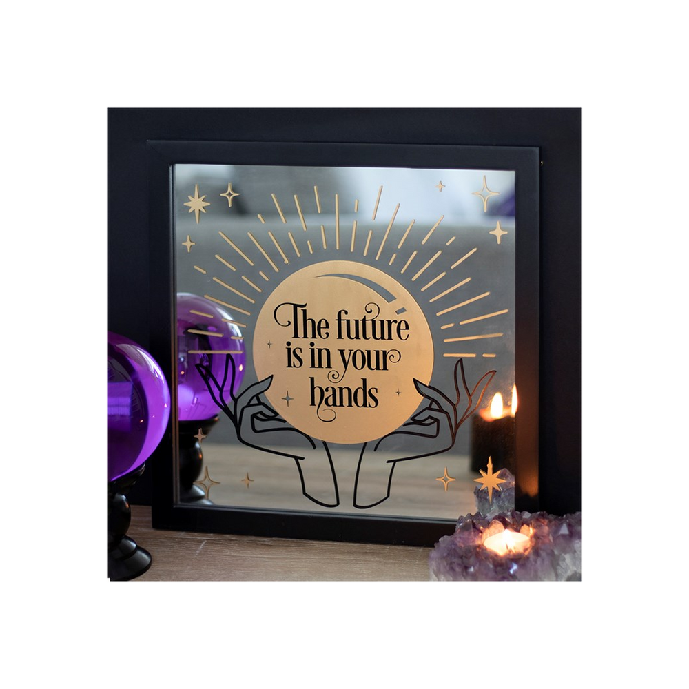 Fortune Teller Mirrored Wall Hanging Reflecting - Thesoulmindspirit