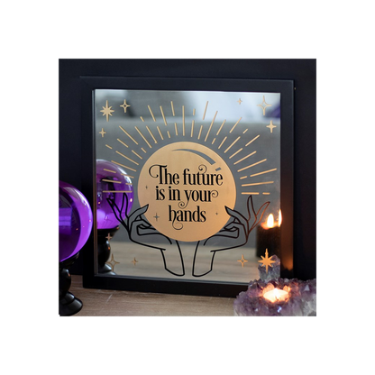 Fortune Teller Mirrored Wall Hanging Reflecting - Thesoulmindspirit