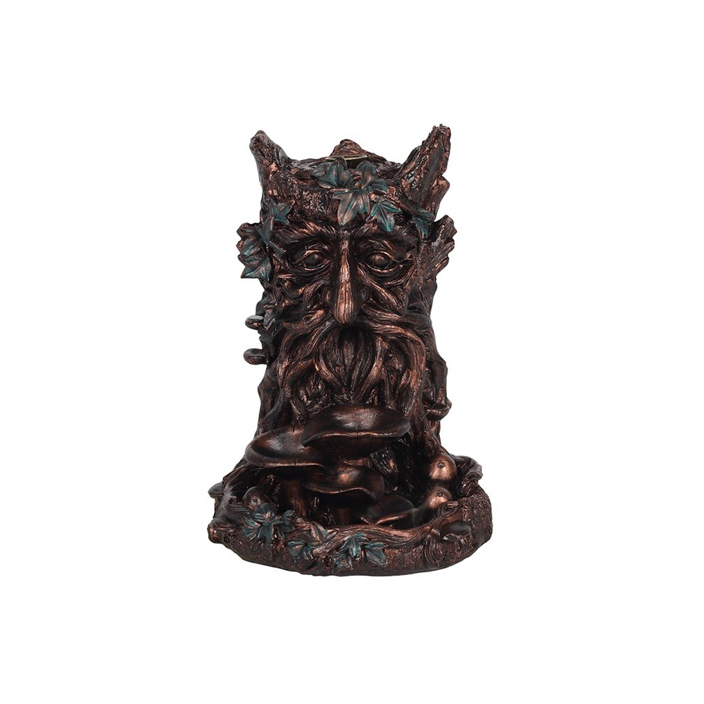 Bronze Effect Tree Man Backflow Incense Burner - Thesoulmindspirit