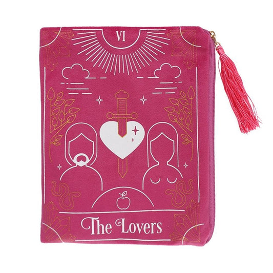 The Lovers Tarot Card Zippered Bag Stylish Tarot - Thesoulmindspirit