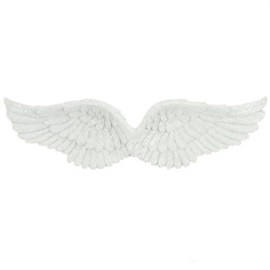 Glitter Hanging Angel Wings - Heavenly Decor - Thesoulmindspirit