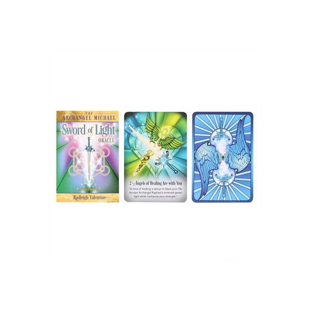 The Archangel Michael Sword of Light Oracle Cards - Thesoulmindspirit