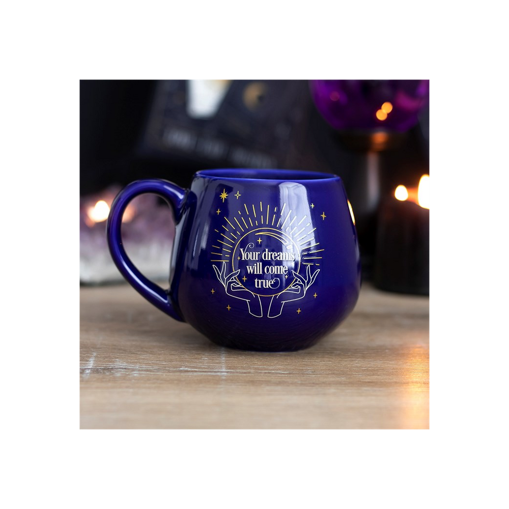 Blue Fortune Teller Color Changing Mug Unveil - thesoulmindspirit