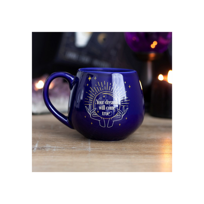 Blue Fortune Teller Color Changing Mug Unveil - thesoulmindspirit