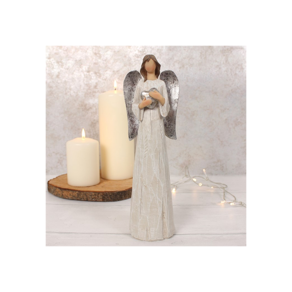 Evangeline Large Angel Ornament - Holiday Decor - Thesoulmindspirit