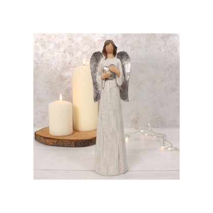 Evangeline Large Angel Ornament - Holiday Decor - Thesoulmindspirit